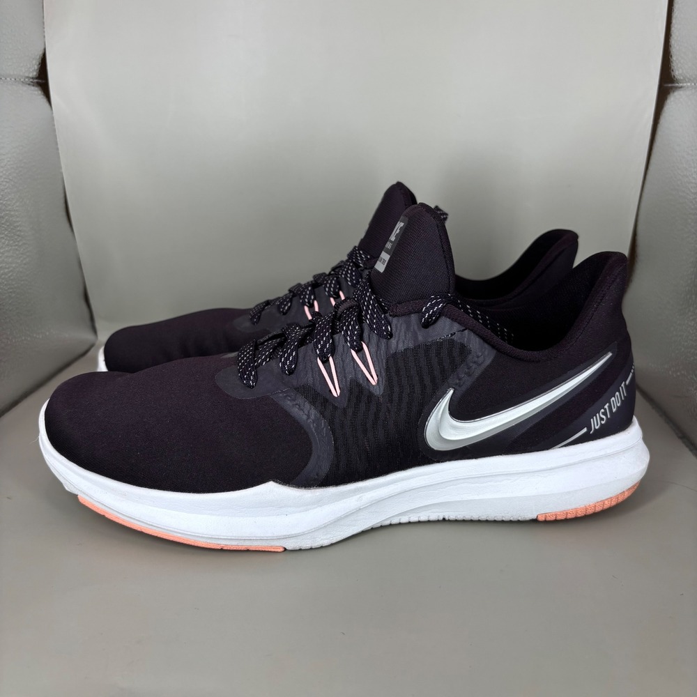 Nike In Season TR 8 Womens Training Shoes Burgundy Black AA7773-601 Size 10 - Picture 3 of 6